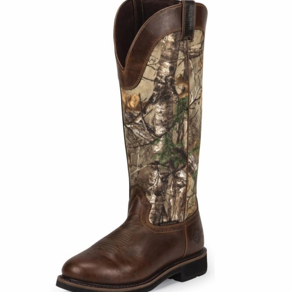 Justin Boots Shoes Justin Snake Boots Camo Cowboy Boots Poshmark